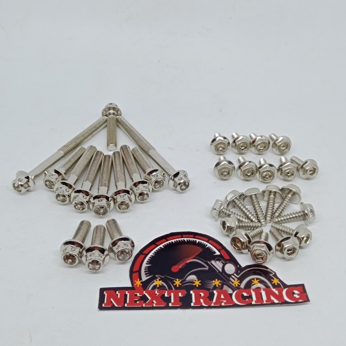 baut probolt cvt vario 125 150 plus baut probolt body monel L honda