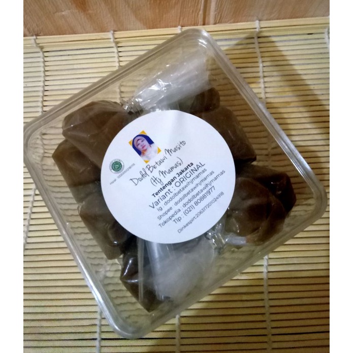 

Hj Mamas - Dodol Betawi 250 Gram Isi 10