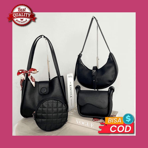 Tas Selempang Wanita Shoulder Bag Sling Bag Lucu Aesthetic Model Terbaru Ts Slempang Remaja Kekinian
