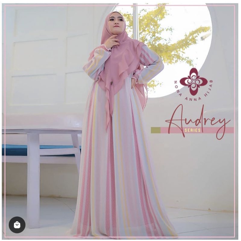 DRESS AUDREY FULL CERUTTY (GAMIS SAJA) BY NONA ANNA