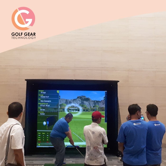Terlaris Skytrak Golf Simulator Rental / Sewa