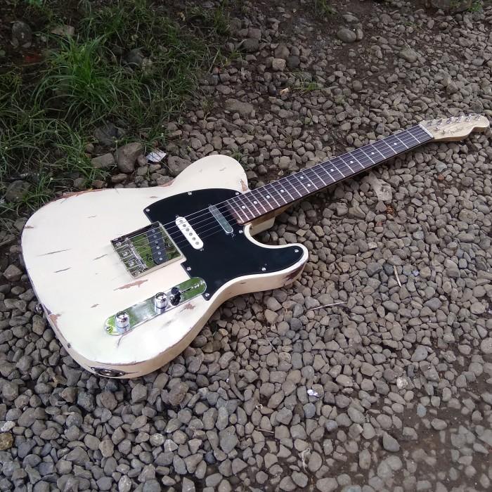Gitar Fender Telecaster Nashville Vintage White Relic