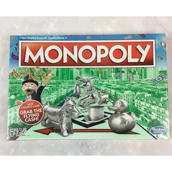 Game Board Monopoly Classic Monopoli Hasbro Board Game