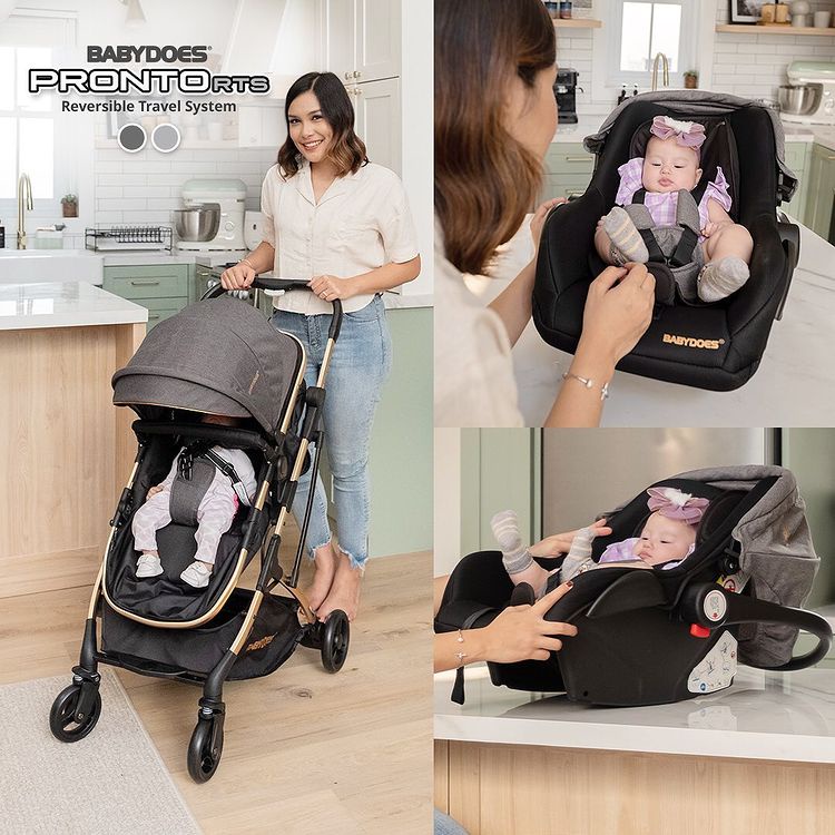 Promo Kereta Dorong BabyDoes Pronto Reversible Travel System RTS / Stroller BabyDoes Pronto