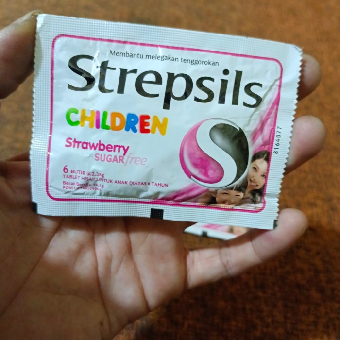Murah strepsils permen children / permen anak ee NON COD