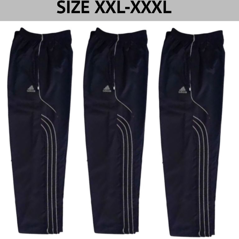 VIRAL CELANA TRAINING JUMBO BIG SIZE SAKU SLETING BAHAN TEBAL | CELANA TRENING JUMBO BIG SIZE PRIA W