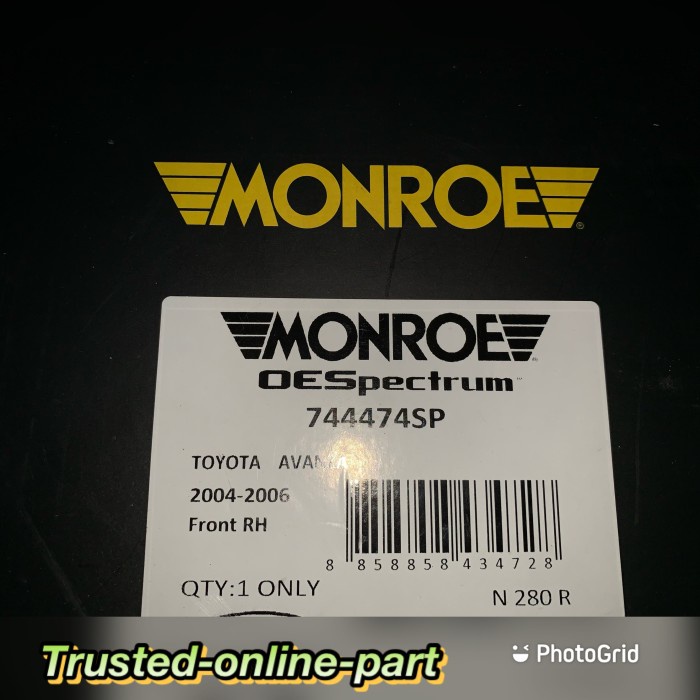 Shock Breaker Avanza Xenia 2004 2008 2010 Depan 100% Asli Monroe best buy