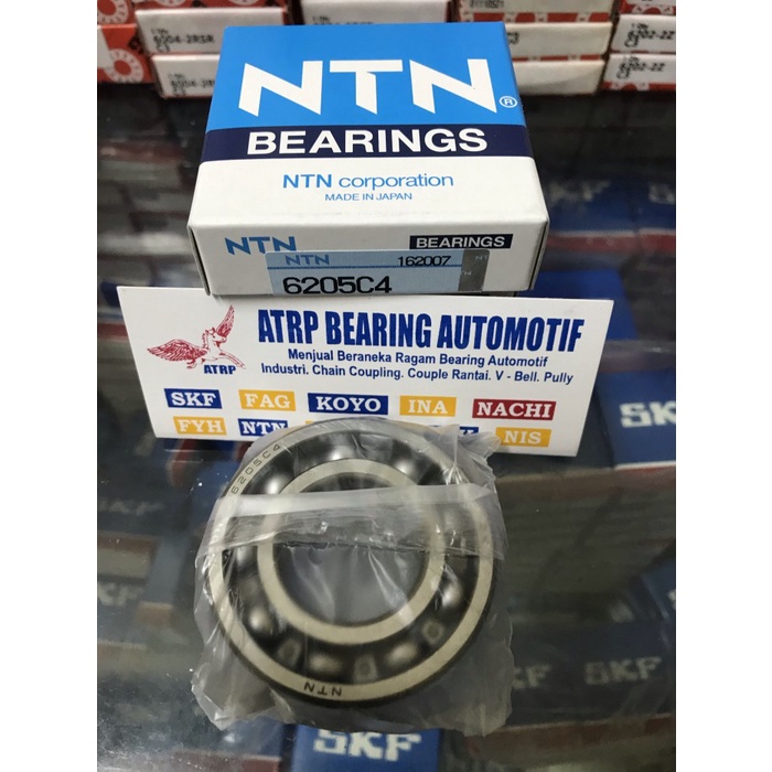 BALL BEARING 6205 C4 NTN ORIGINAL terpopuler