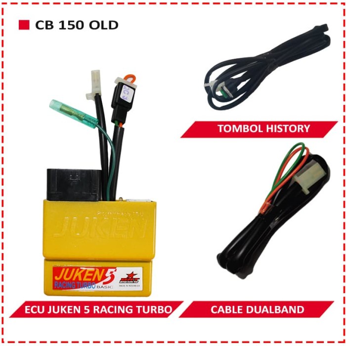 ECU BRT JUKEN 5 RACING TURBO (CB 150 OLD ) ready