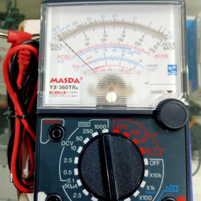 FREE ONGKIR MULTITESTER AVOMETER ANALOG YX 360TRN MASDA FREE ONGKIR