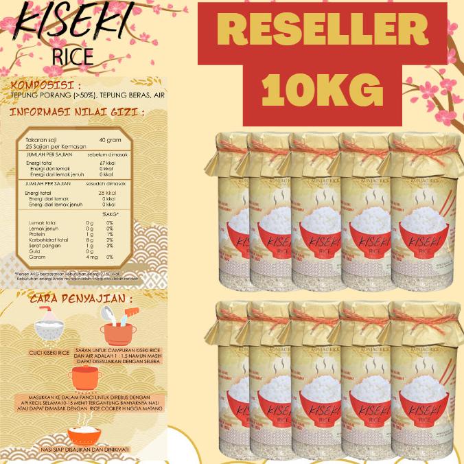 

Shirataki Rice Porang Konnyaku Beras Diet Rendah Kalori