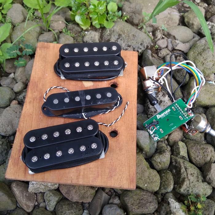 Pickup Gitar Dimarzio HSH Kiko Lureiro Signature