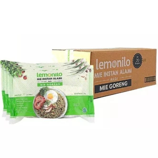 

20 Pcs Lemonilo Mie Instan Goreng 80g