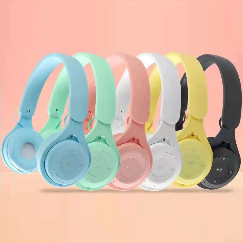 HEADPHONE BLUETOOTH HEADSET WIRELESS MACARON Y08 BANDO BLUETOOTH
