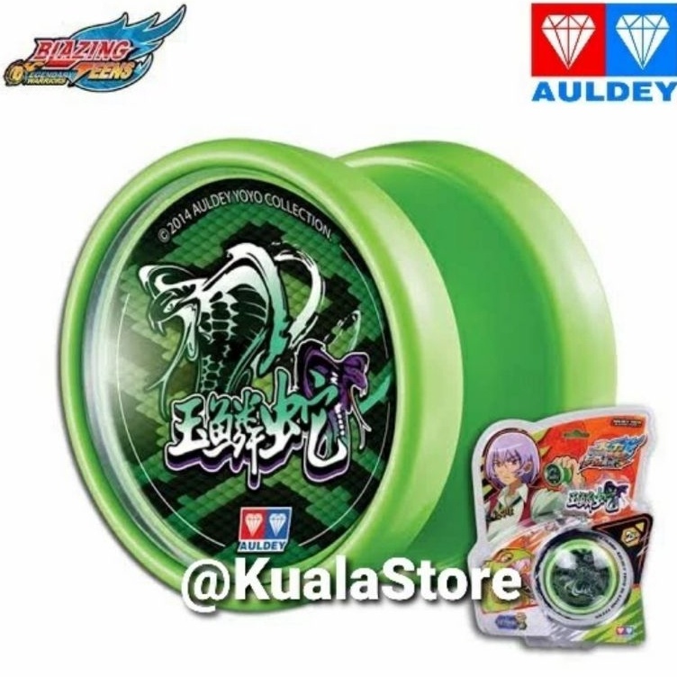 ¯ YOYO AULDEY ORIGINAL BLAZING TEENS LV 2 - THUNDER HADES JADE SNAKE RESPONSIF RESPONSIVE YOYO PROFE