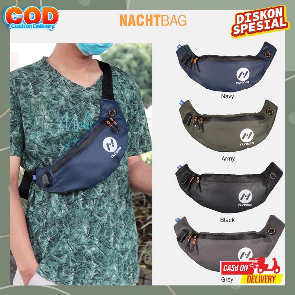 Tad Slimpang Premium Slingbag Cowok Dewasa Tad Hangout Remaja Tass Cowok Serbaguna Tas Pris Anti Air