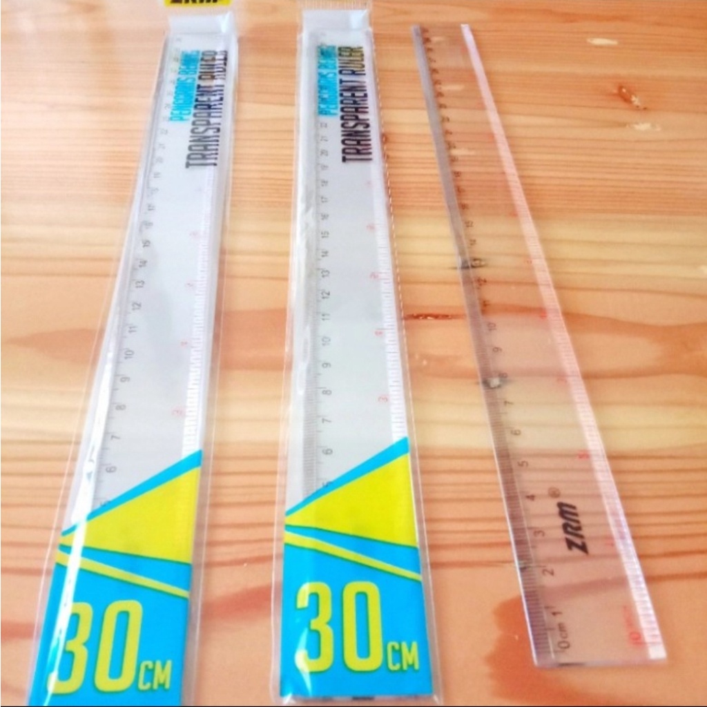 

Ggaris Ka / Ggaris Plastik Tebal 30 Cm Zrm ( 12 Pcs )