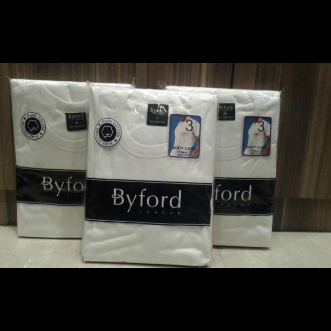 Kaos Dalam Pria Byford isi 3 Pcs Original
