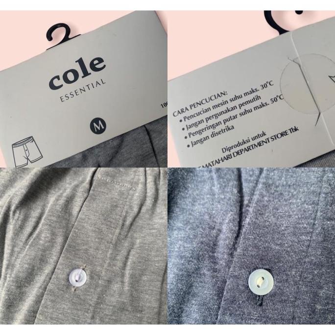 CELANA DALAM BOXER PRIA COLE BAHAN KAOS