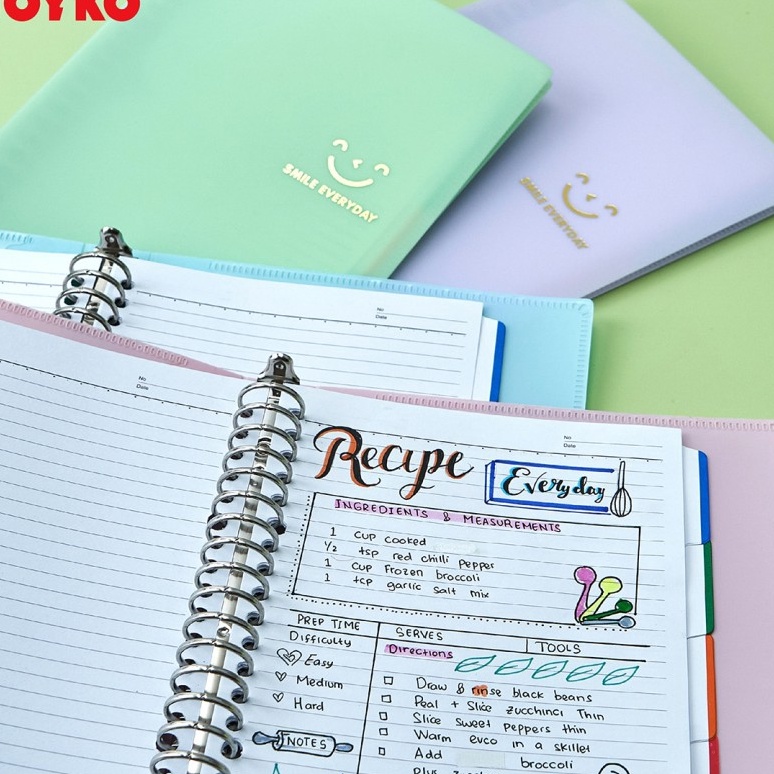 

[9Y✯-N✪) Binder Note A5 Pastel Joyko - MHPTSM-517- muurah..