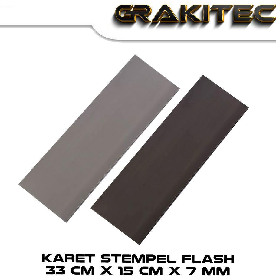 

[L9❤/K✓> Karet Stempel Flash 33 CM X 15 CM X 7 MM GRAKITEC- amanah..