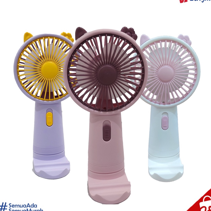 (12L♥-Q»] KIPAS ANGIN GENGGAM PORTABLE - Handy Mini Fan SX-115 Rechargeable/ kekiniian