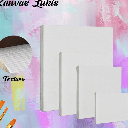 

[I-O㊛➸J> KANVAS LUKIS 30 X 40 CM / CANVAS LUKIS FRAME 30 X 40 CM FREE GESSO- trendiing..!