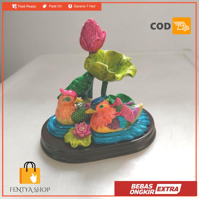 feng shui sepasang bebek mandarin yuan yang fengshui cinta