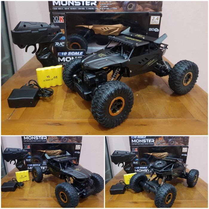 Mainan Rc Mobil Monster Rock Clawler - Mainan Mobil Remot Kontrol Anak