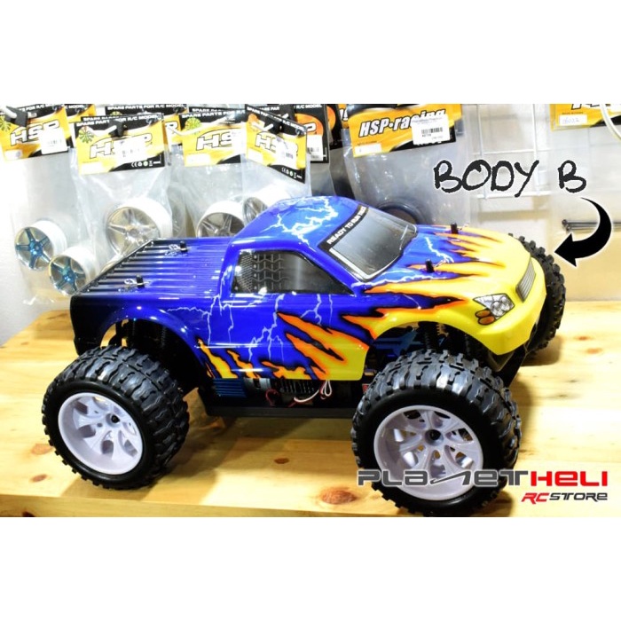 HSP RC Monster Truck BRONTOSAURUS 4wd FULL Propo 1/10 Scale EP RTR Rea