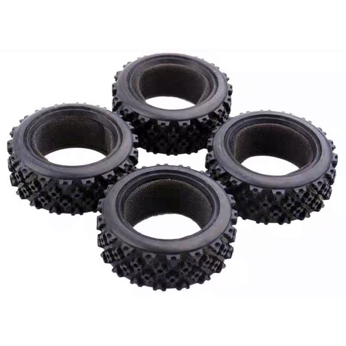 Ban rally 1:10 4pcs untuk rc rally tamiya hsp include busa