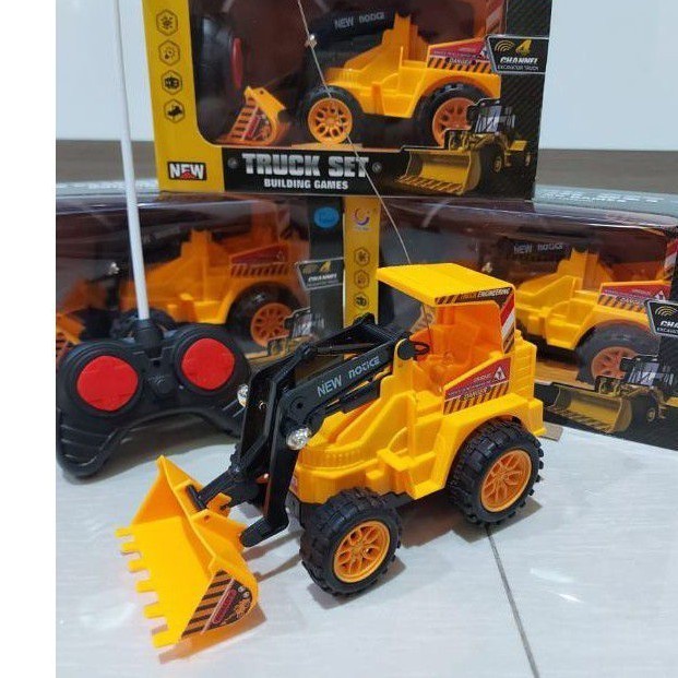 MAINAN RC TRUCK BULDOZER EXCAVATOR REMOTE CONTROL