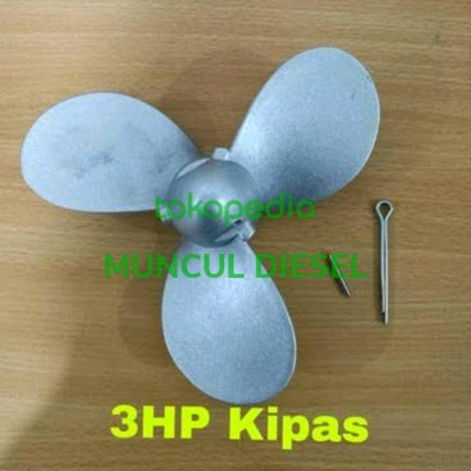 Kipas Baling Baling Mesin Perahu Tempel 3Hp & 5Hp