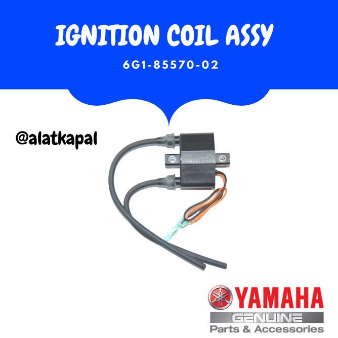 Ignition Coil Assy Coil Busi 6G1-85570-02 Untuk Mesin Tempel Yamaha