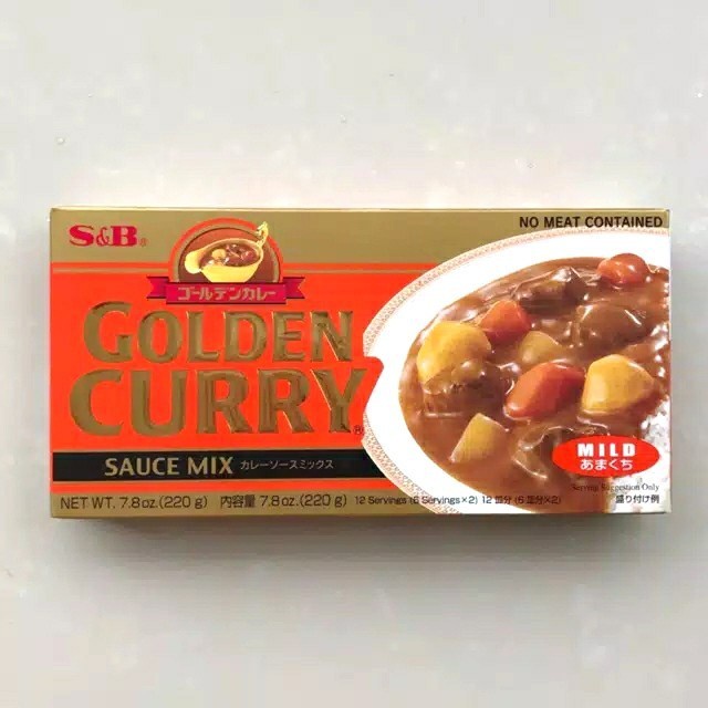 

S&B Golden Curry 220G / Kari Jepang Golden Curry Mix 220 Gr