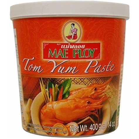 

Mae Ploy Tom Yum Curry Paste 400 Gr - Kari Pasta Tomyam Import Halal