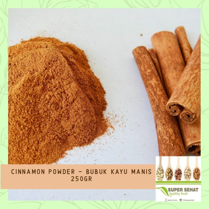 

Kayu Manis Bubuk Cinnamon Powder Ceylon Organik 250Gr Import India