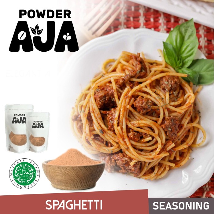 

Powder Aja - 1Kg Bumbu Tabur Serbaguna Rasa Spaghetti