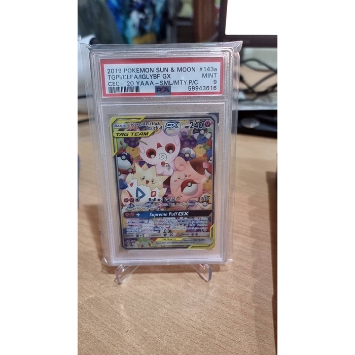 2019 Pokemon Cosmic Eclipse 143A Togepi & Cleffa & Igglybuff Gx 2020 A