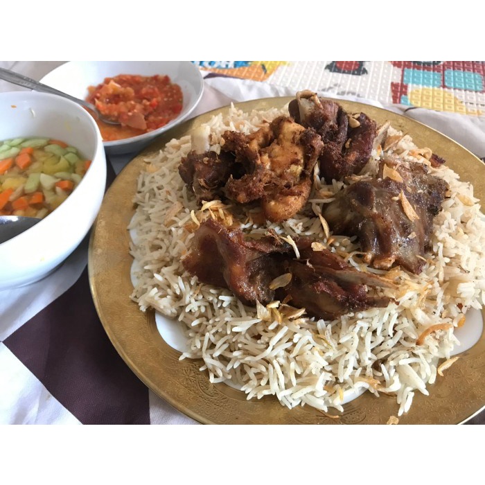 

Nasi Mandhi Paket Beras Basmati Dan Bumbu Mandhi Kering