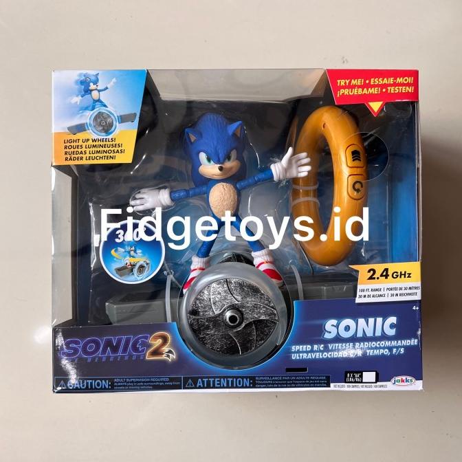 Sonic The Hedgehog Sonic 2 Movie - Sonic Speed RC Vehicle