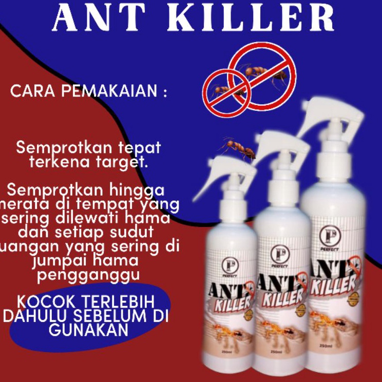Laris Pembasmi Semut Perfect Ant Killer Anti Semut Dan Serangga Spray 250ML alajelekkk