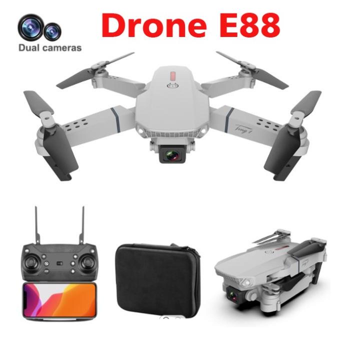 RC Drone E88 4K Camera Drone Kamera E88 Pro Dual Camera Mini Drone