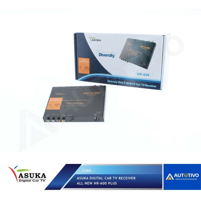 Tuner TV Mobil Asuka Digital Car TV Receiver HR-600 terpopuler