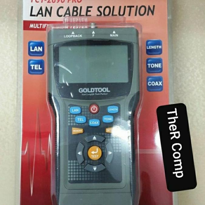 GOLDTOOL Lan Tester Tct 2690 Pro Digital