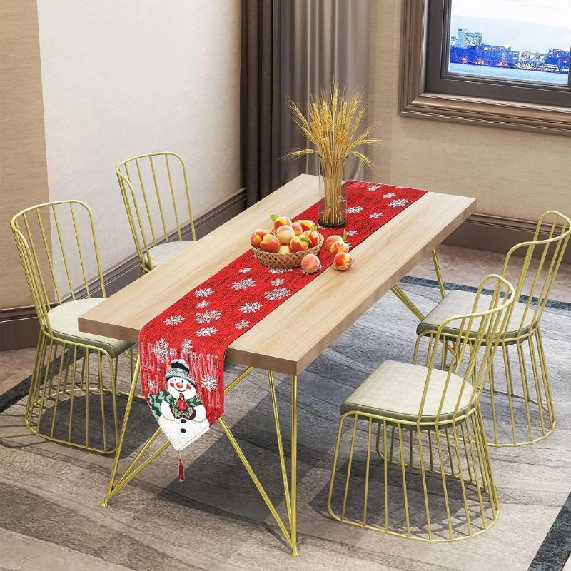 Table Runner Natal Taplak Meja Natal 33x150cm - Taplak Meja Natal - Table Runner Natal - Taplak Meja
