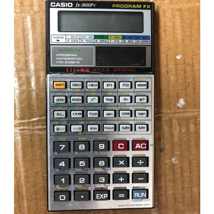 

Kalkulator Scientific Casio Fx 3600 Pv