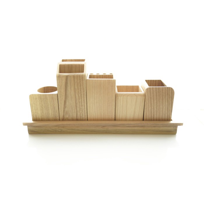 

STATIONERY TOWER / TEMPAT ALAT TULIS KAYU ANAK MULTIFUNGSI / PEREMIUM