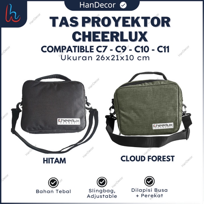 Bestseller Tas Proyektor Cheerlux C7-C9-C10 & C11 Tas Slingbag Proyektor