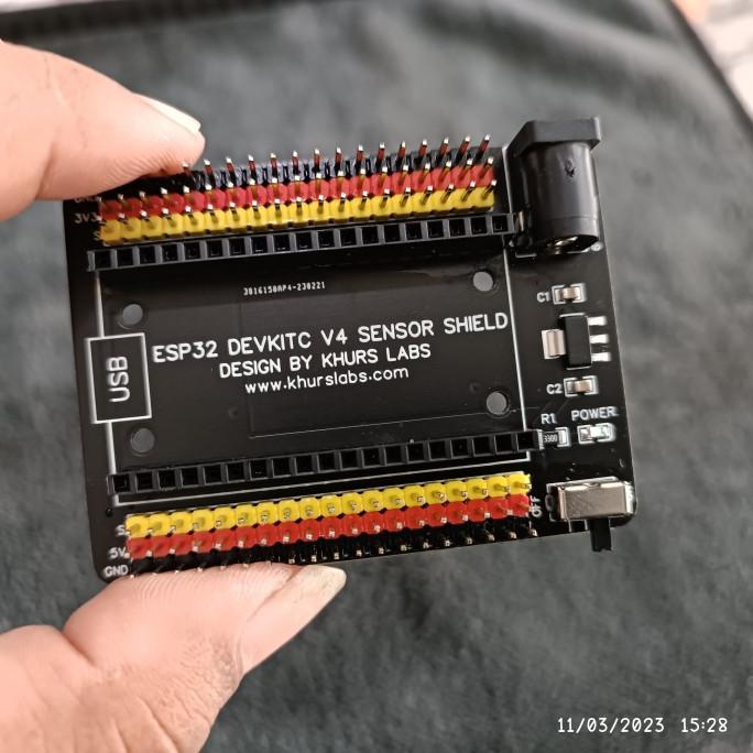 Shield IO ESP32 DevkitC V4 WROOM 38Pin 38 Pin Board